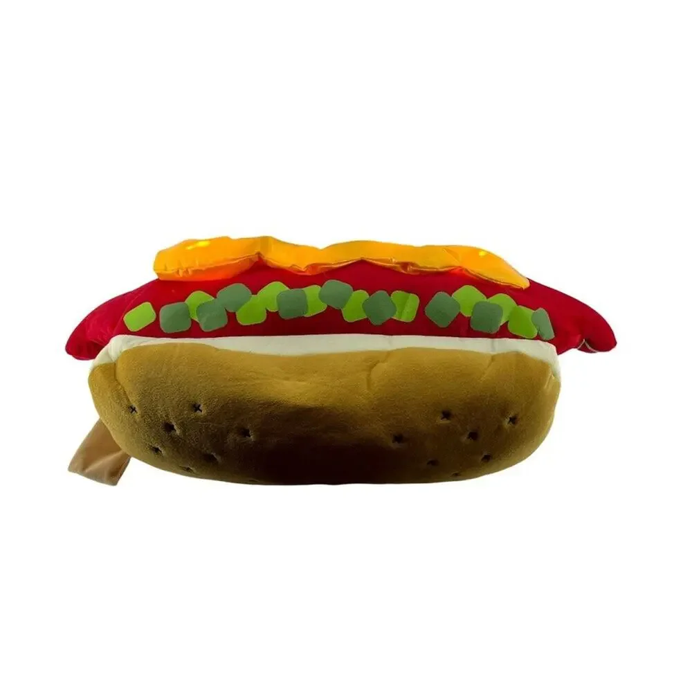 Plush Hotdog Dog and Cat Costume Size Xlarge